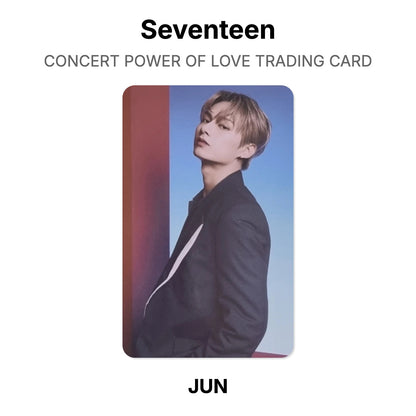 Seventeen CONCERT POWER OF LOVE TRADING CARD Official Photocard