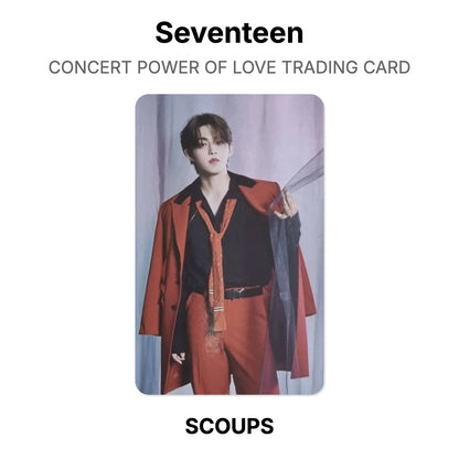 Seventeen CONCERT POWER OF LOVE TRADING CARD Official Photocard