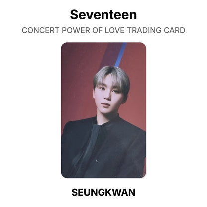 Seventeen CONCERT POWER OF LOVE TRADING CARD Official Photocard