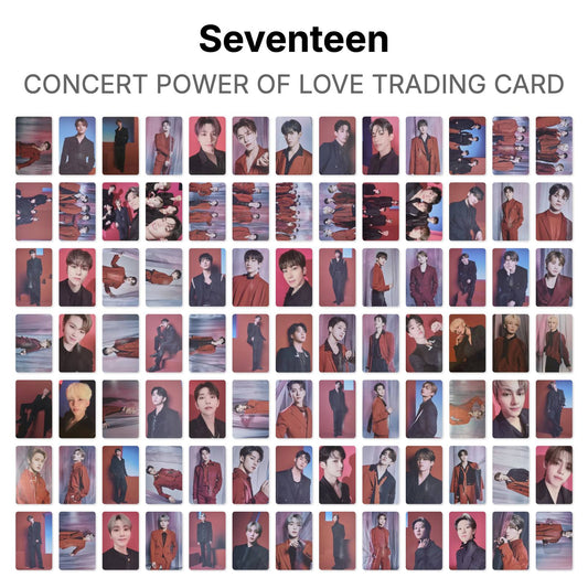 Seventeen CONCERT POWER OF LOVE TRADING CARD Official Photocard