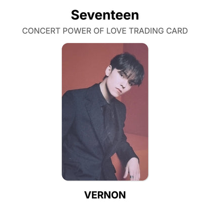 Seventeen CONCERT POWER OF LOVE TRADING CARD Official Photocard