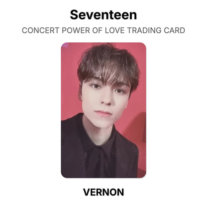 Seventeen CONCERT POWER OF LOVE TRADING CARD Official Photocard