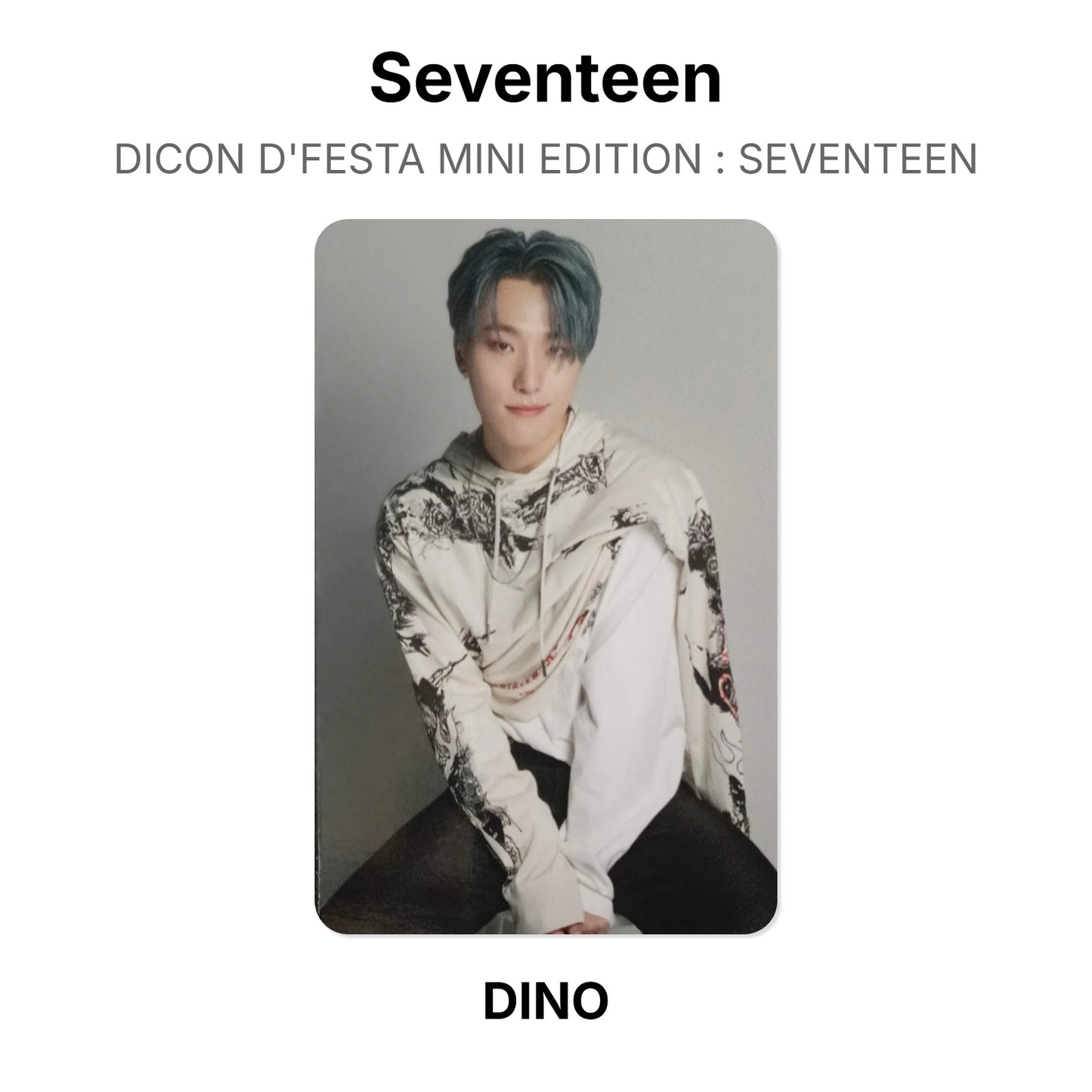Seventeen DICON D'FESTA MINI EDITION : SEVENTEEN Official Photocard