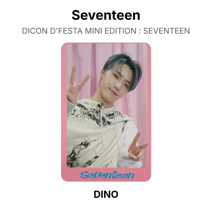 Seventeen DICON D'FESTA MINI EDITION : SEVENTEEN Official Photocard