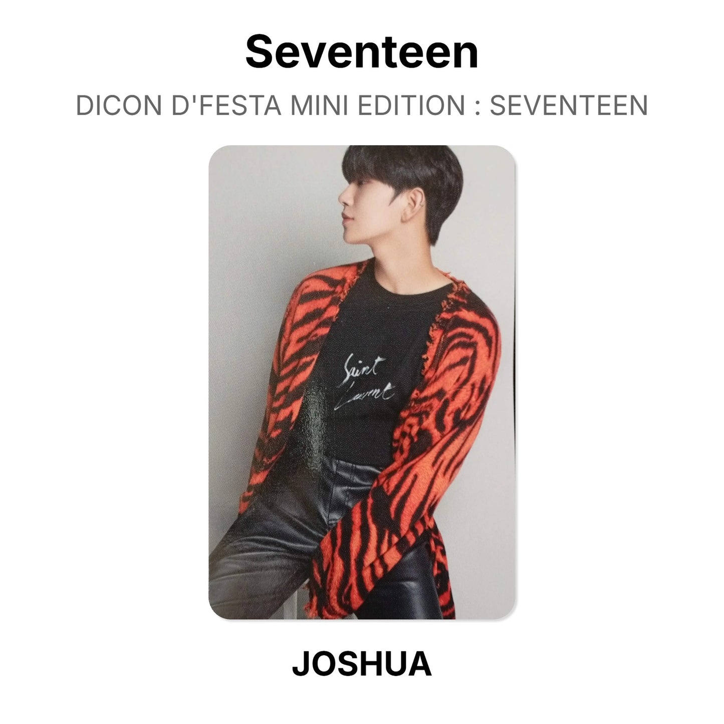 Seventeen DICON D'FESTA MINI EDITION : SEVENTEEN Official Photocard