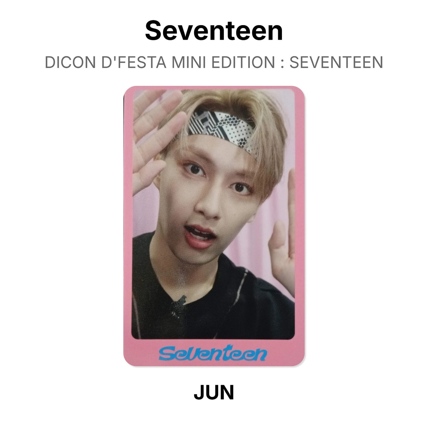 Seventeen DICON D'FESTA MINI EDITION : SEVENTEEN Official Photocard