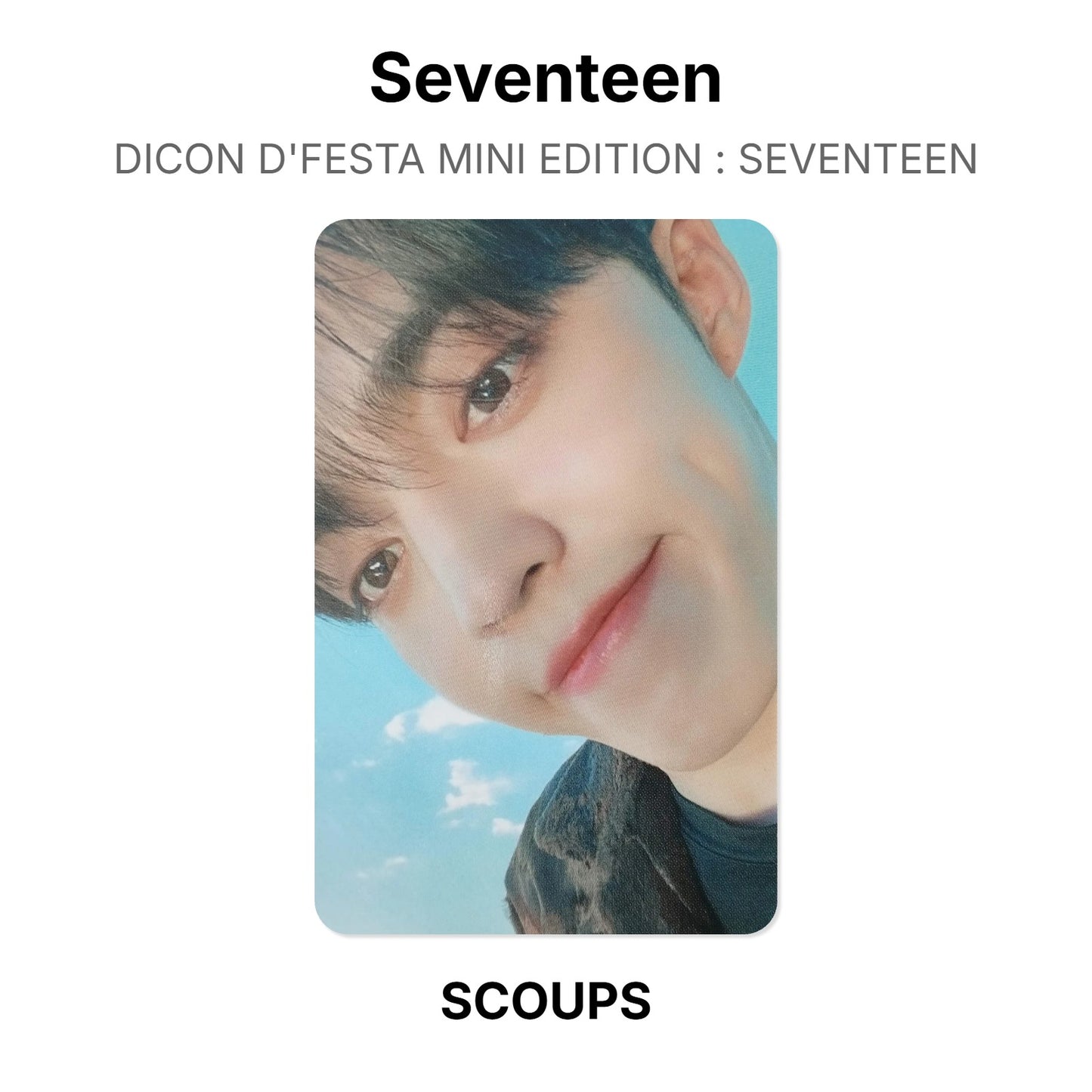 Seventeen DICON D'FESTA MINI EDITION : SEVENTEEN Official Photocard