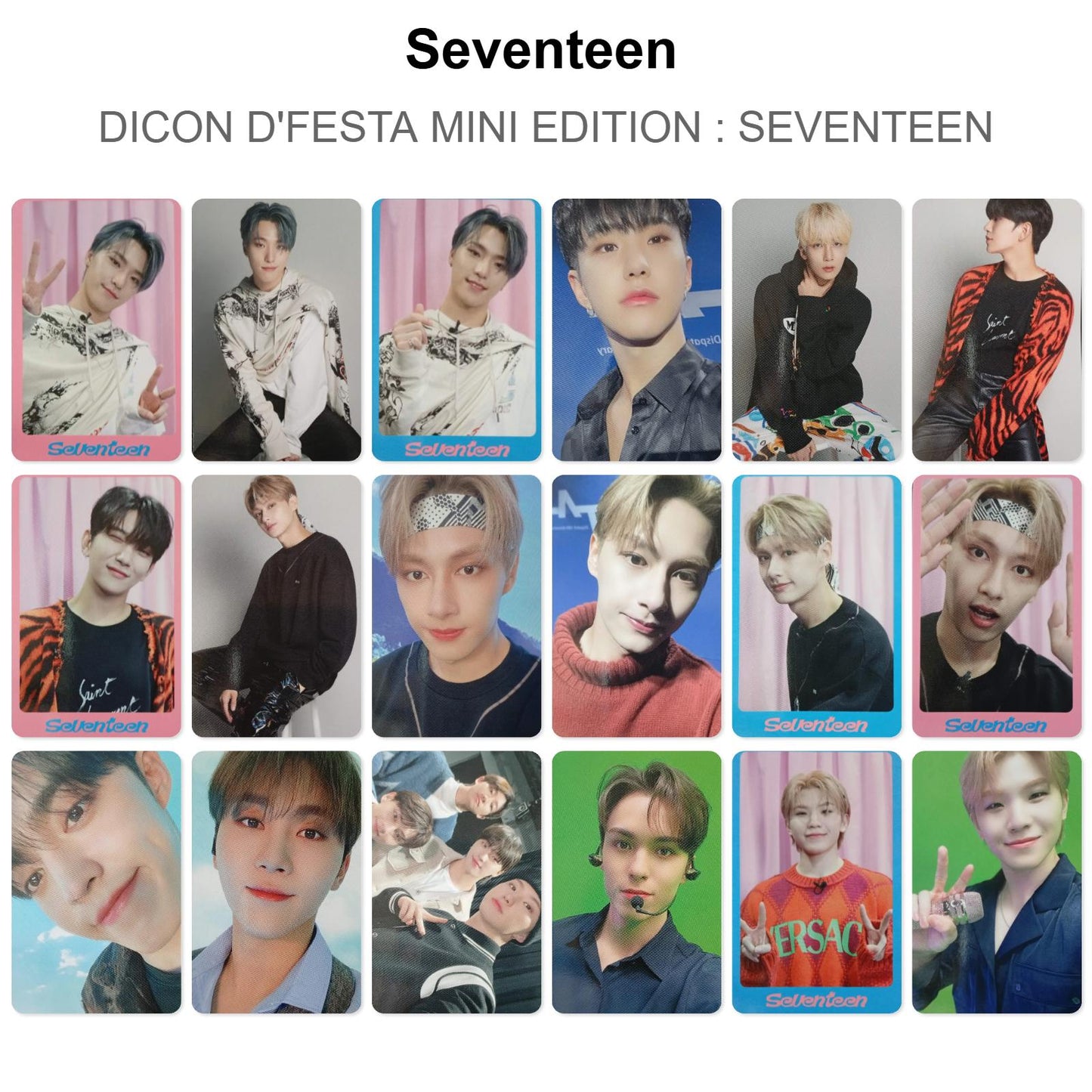 Seventeen DICON D'FESTA MINI EDITION : SEVENTEEN Official Photocard