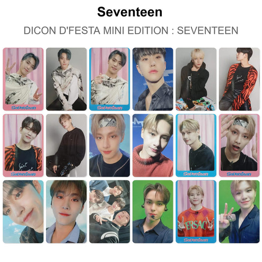 Seventeen DICON D'FESTA MINI EDITION : SEVENTEEN Official Photocard