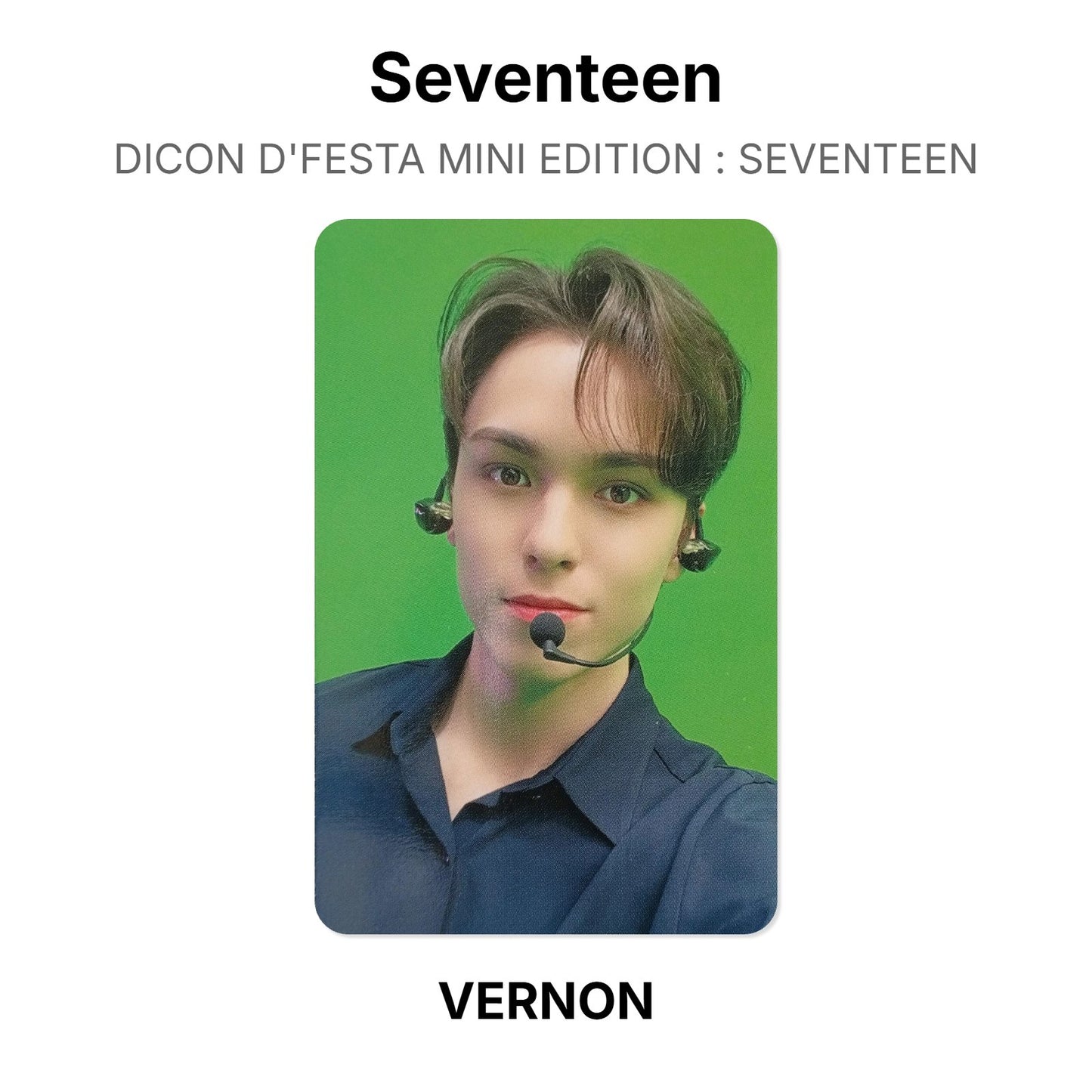 Seventeen DICON D'FESTA MINI EDITION : SEVENTEEN Official Photocard