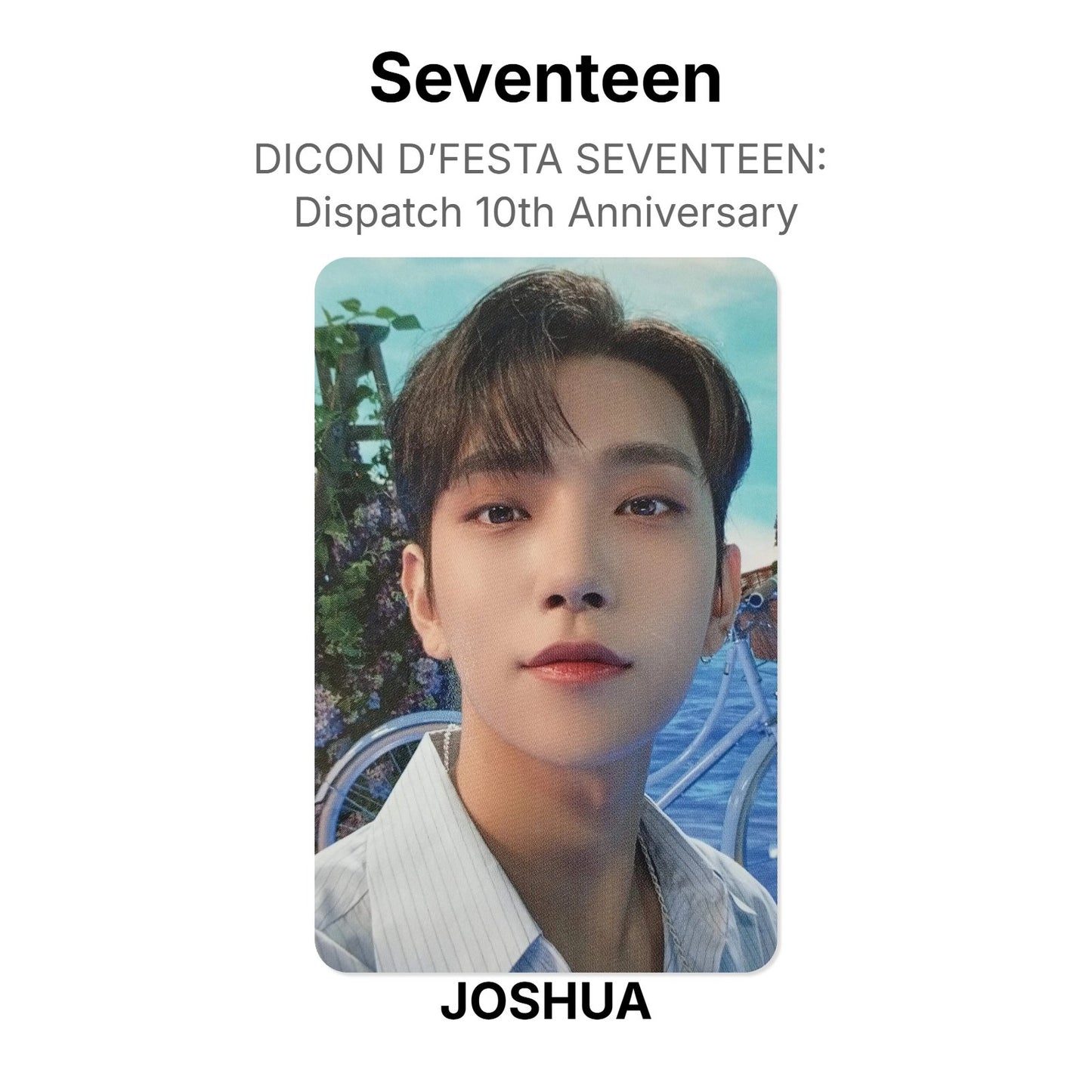 Seventeen DICON D’FESTA SEVENTEEN: Offizielle Fotokarte zum 10-jährigen Jubiläum von Dispatch