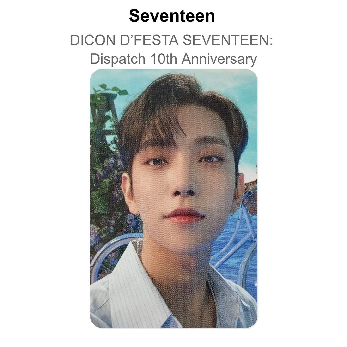 Seventeen DICON D’FESTA SEVENTEEN: Offizielle Fotokarte zum 10-jährigen Jubiläum von Dispatch