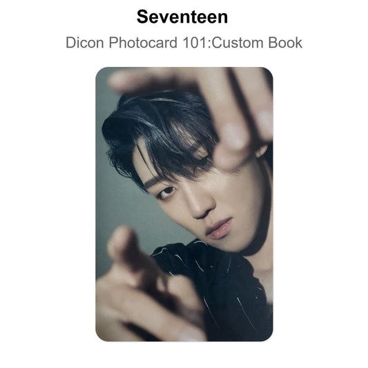 Seventeen Dicon Photocard 101:Custom Book /My Choice Is... Seventeen Since 2021In Seoul Official Photocard