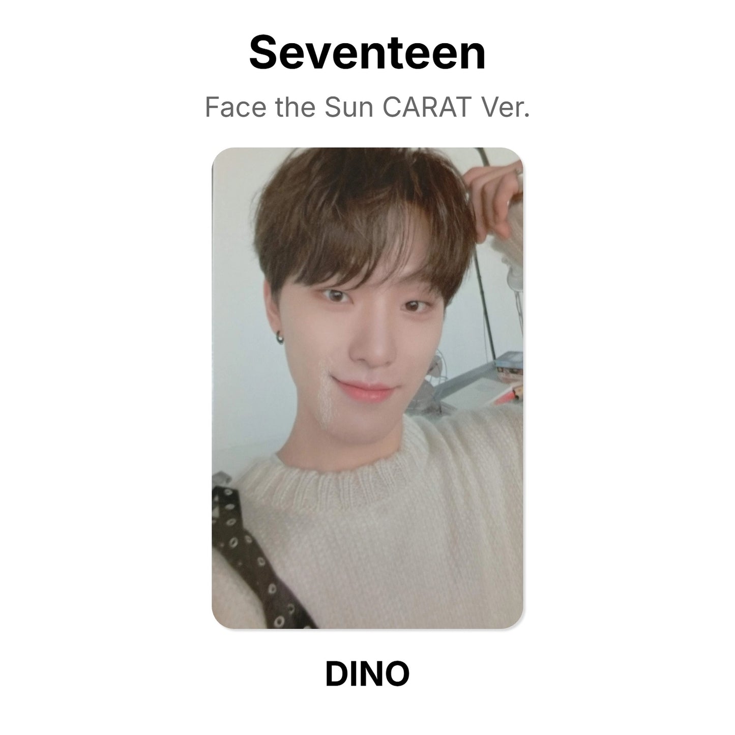 Seventeen Face the Sun CARAT Ver. Official Photocard
