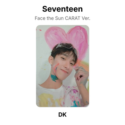 Seventeen Face the Sun CARAT Ver. Official Photocard