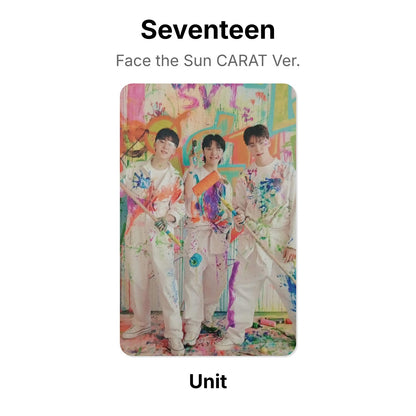Seventeen Face the Sun CARAT Ver. Official Photocard