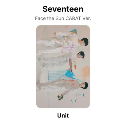 Seventeen Face the Sun CARAT Ver. Official Photocard