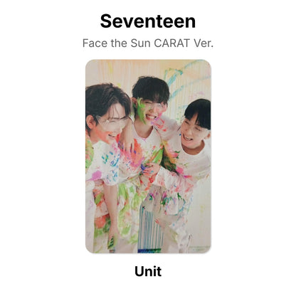 Seventeen Face the Sun CARAT Ver. Official Photocard