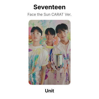 Seventeen Face the Sun CARAT Ver. Official Photocard