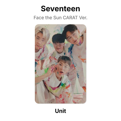 Seventeen Face the Sun CARAT Ver. Official Photocard