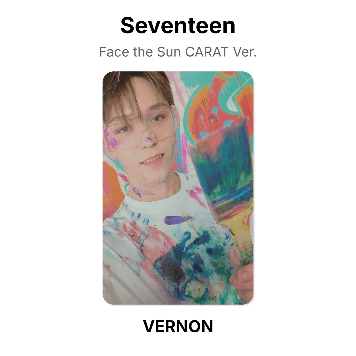 Seventeen Face the Sun CARAT Ver. Official Photocard