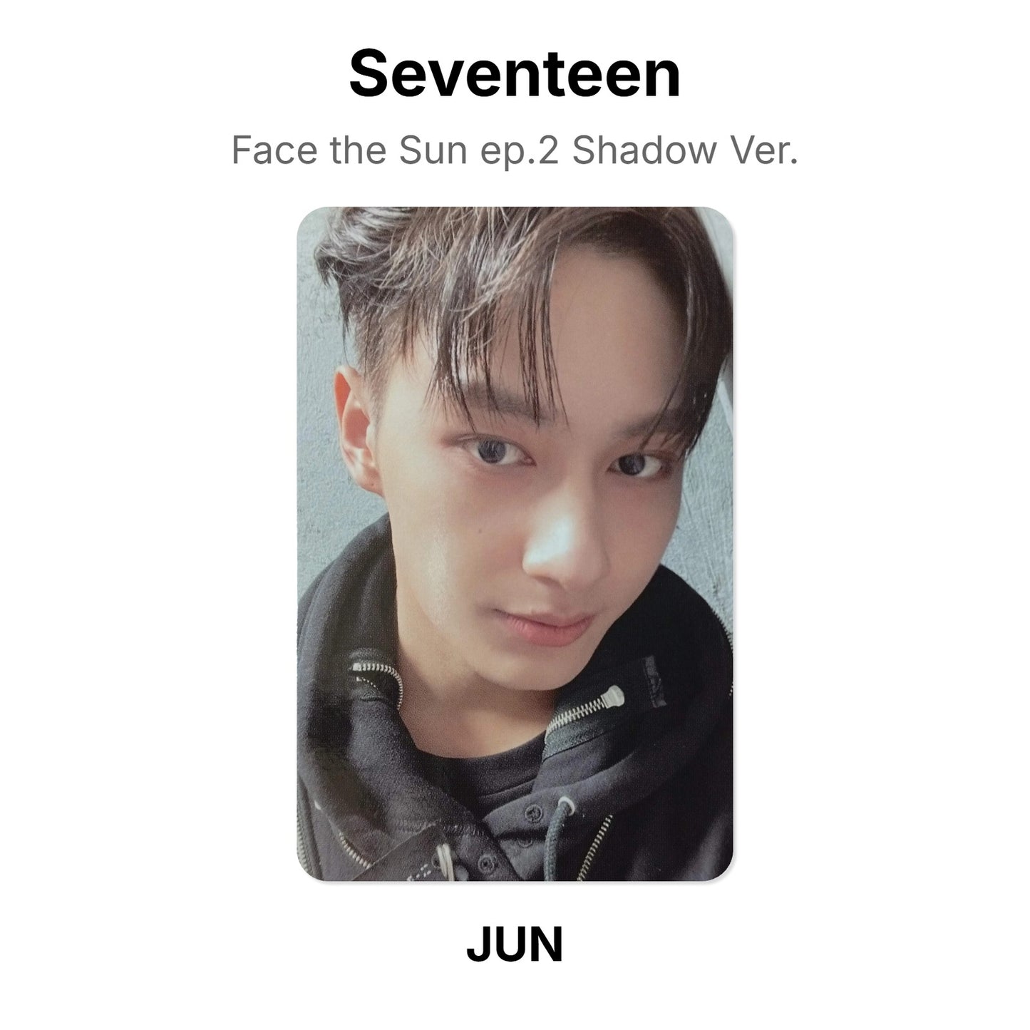 Seventeen Face the Sun ep.2 Shadow Ver. photocard oficial