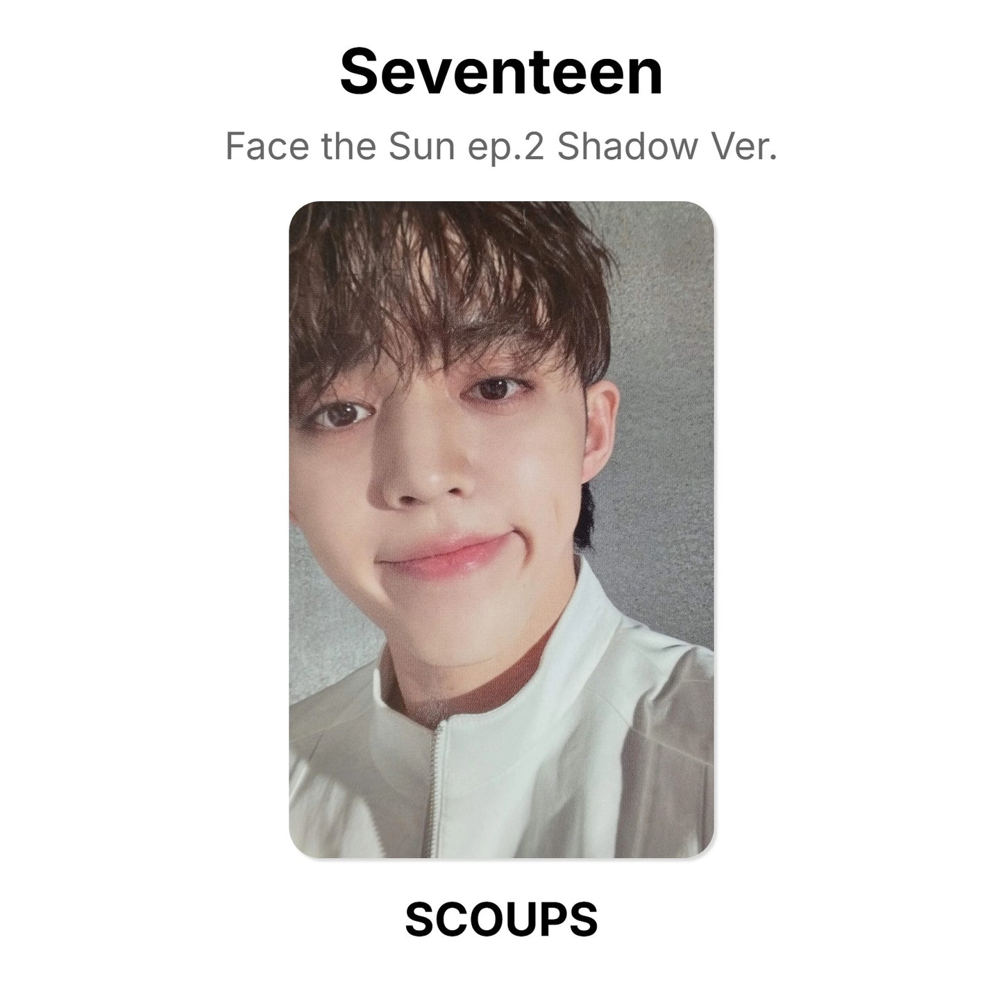 Seventeen Face the Sun ep.2 Shadow Ver. photocard oficial