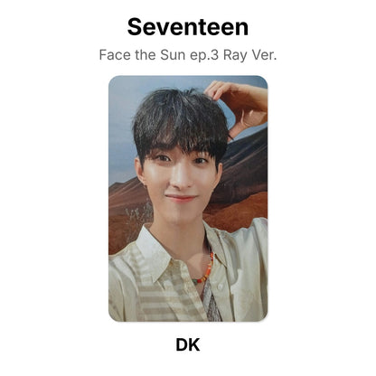 Seventeen Face the Sun ep.3 Ray Ver. Official Photocard