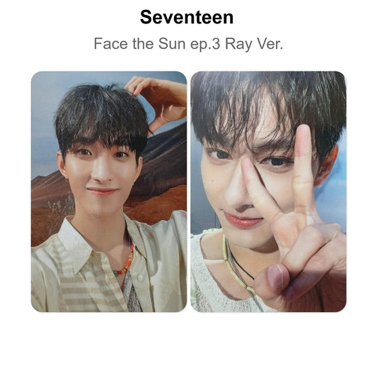Seventeen Face the Sun ep.3 Ray Ver. Official Photocard