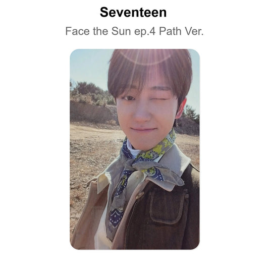 Seventeen Face the Sun ep.4 Path Ver. Official Photocard