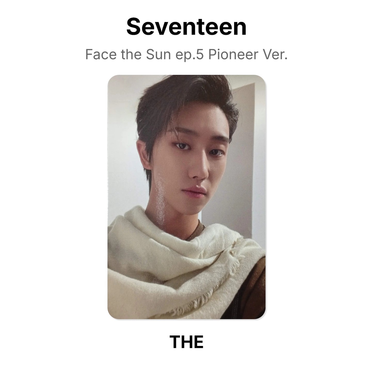 Seventeen Face the Sun ep.5 Pioneer Ver. Offizielle Photocard