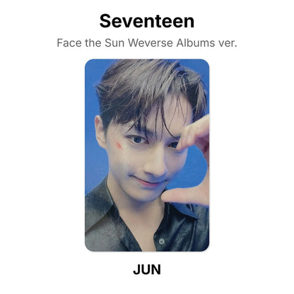Seventeen Face the Sun Weverse Albums ver. Official Photocard