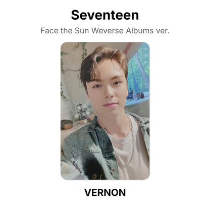 Seventeen Face the Sun Weverse Albums ver. Official Photocard