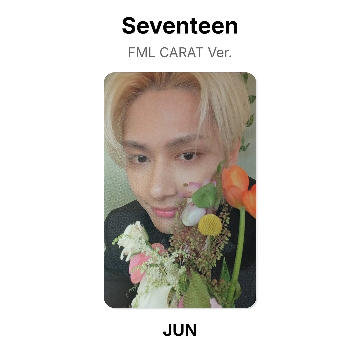 Seventeen FML CARAT Ver. Official Photocard