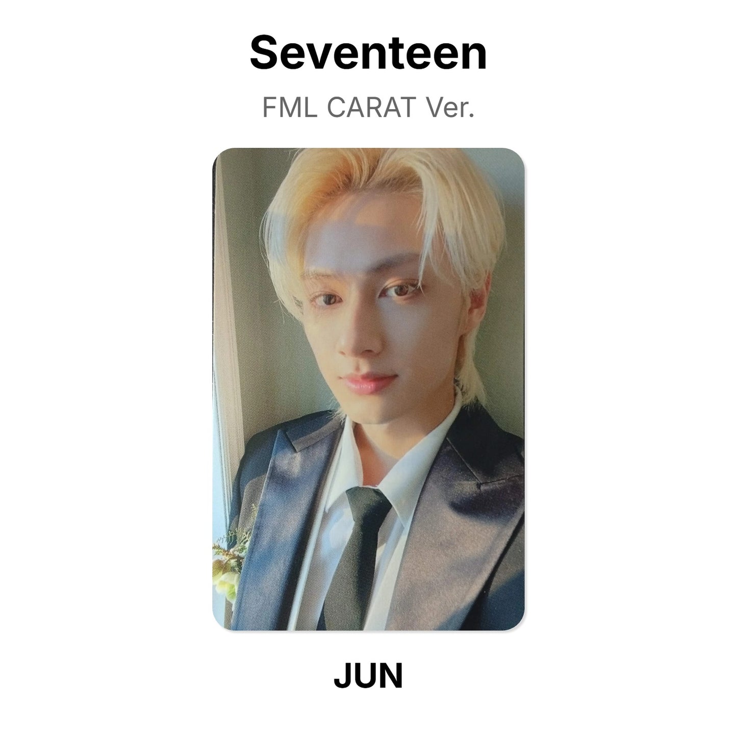 Seventeen FML CARAT Ver. Official Photocard