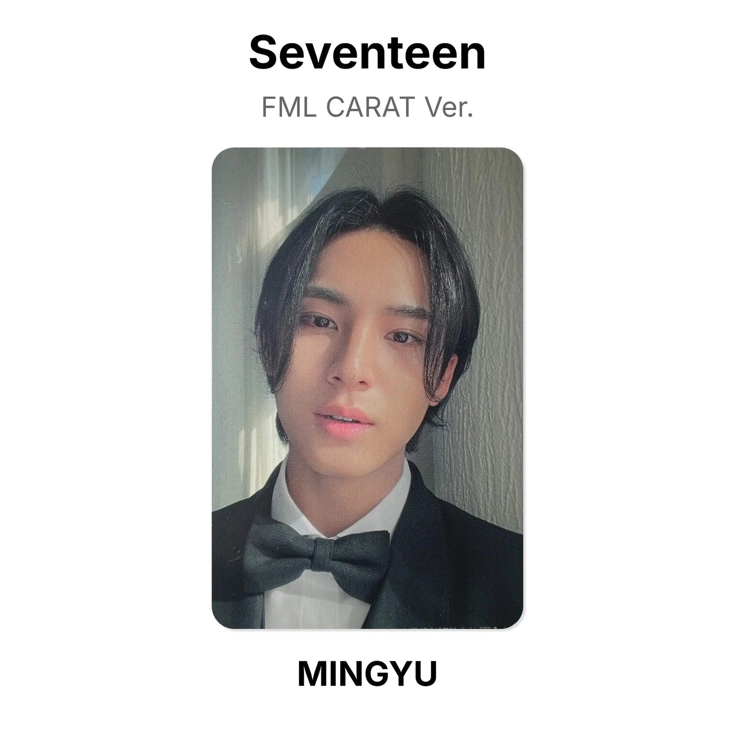 Seventeen FML CARAT Ver. Official Photocard