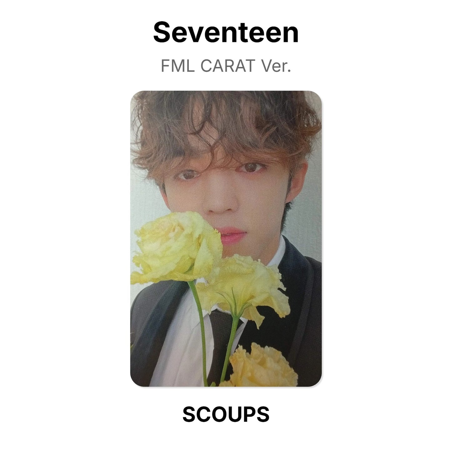 Seventeen FML CARAT Ver. Official Photocard