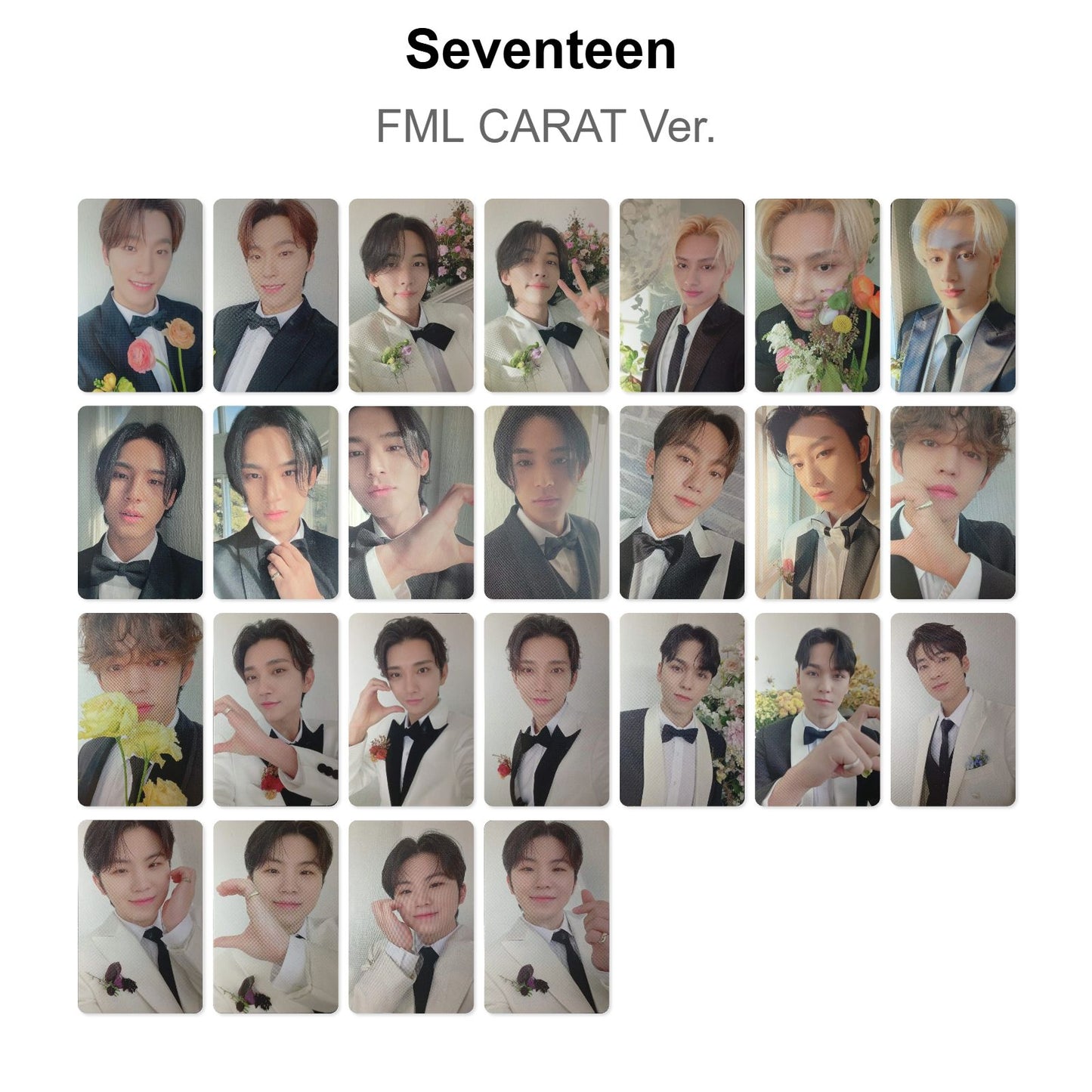 Seventeen FML CARAT Ver. Official Photocard