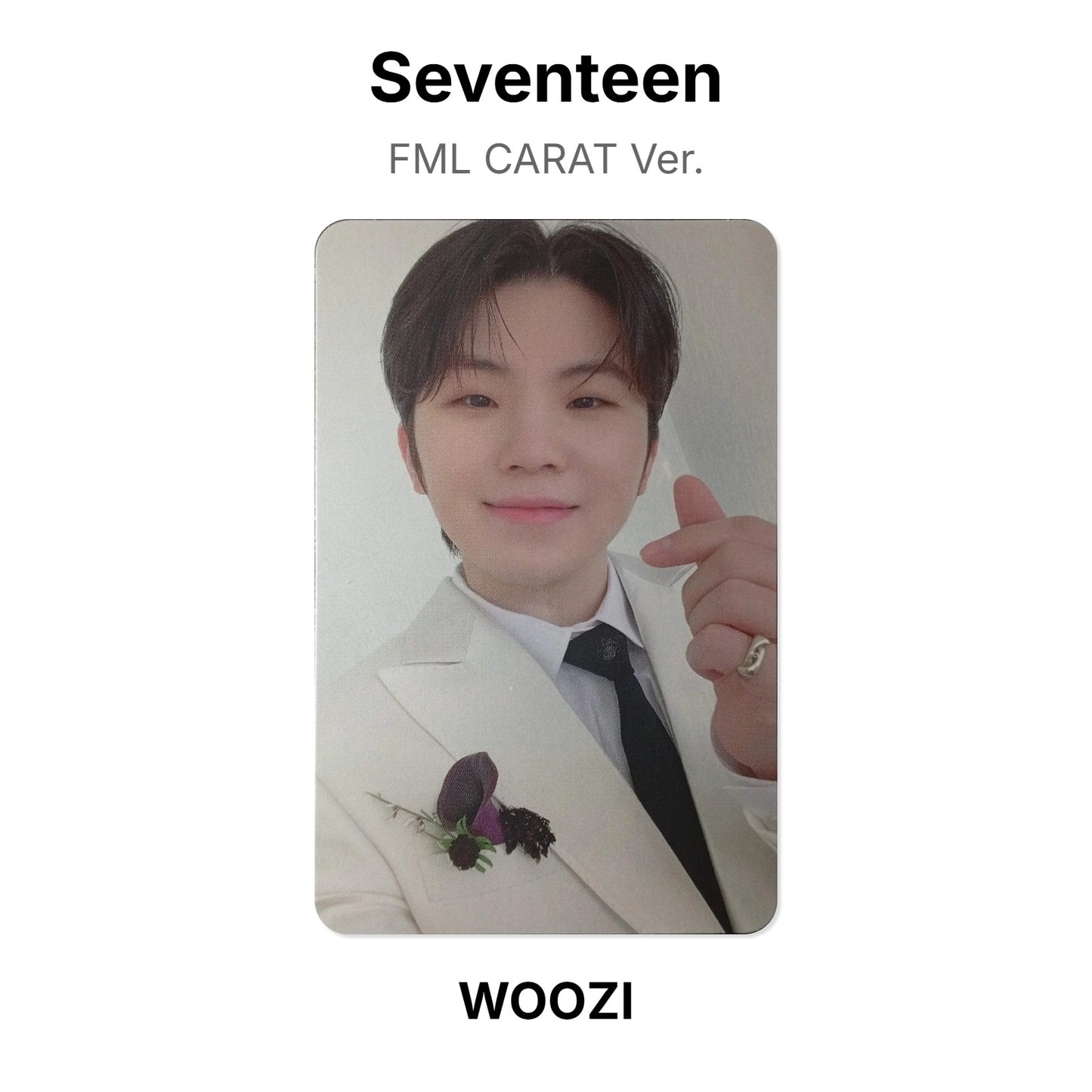 Seventeen FML CARAT Ver. Official Photocard