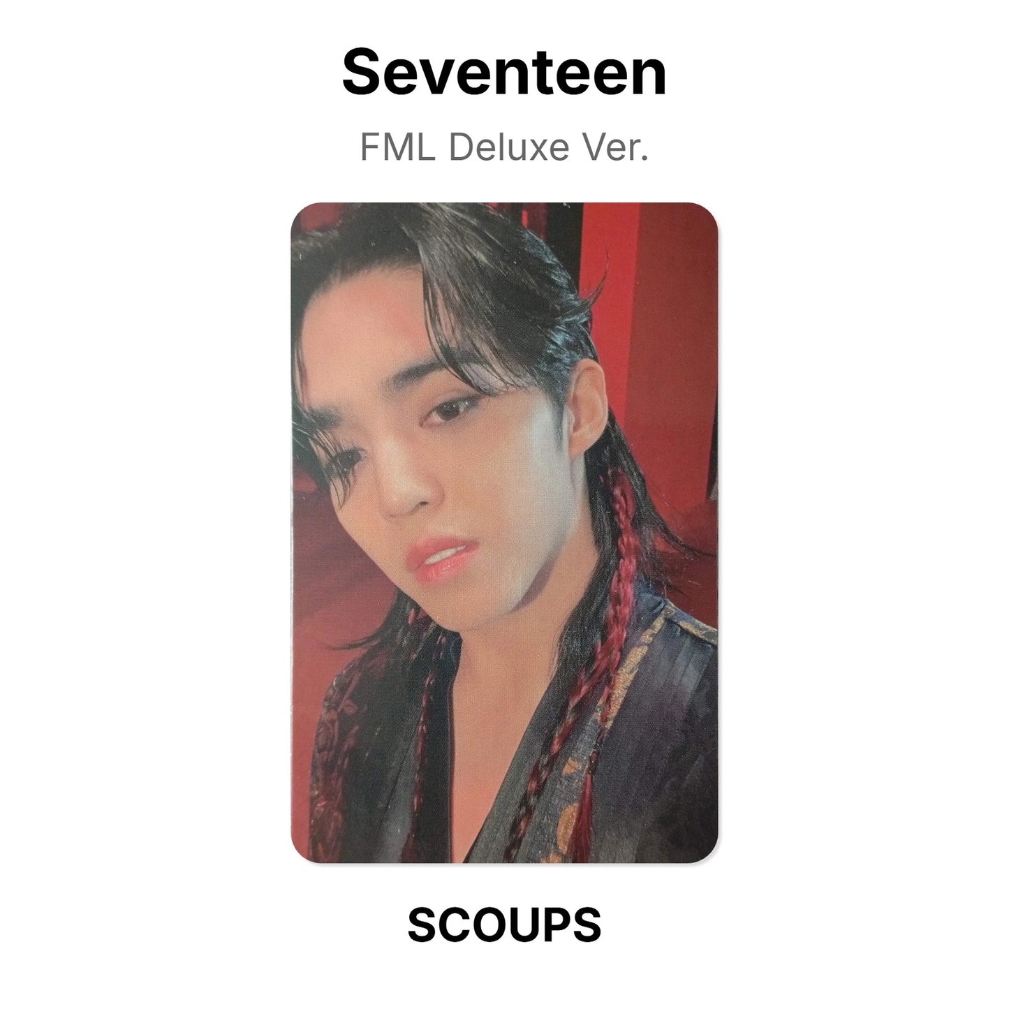 Seventeen FML Deluxe Ver. Offizielle Photocard
