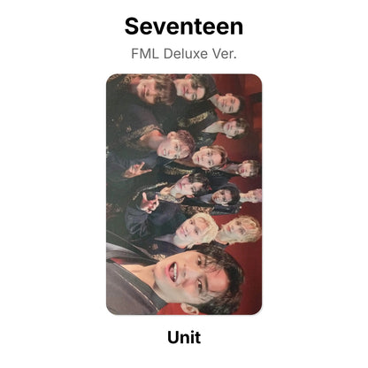Seventeen FML Deluxe Ver. Offizielle Photocard
