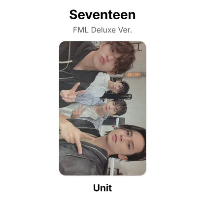 Seventeen FML Deluxe Ver. Offizielle Photocard