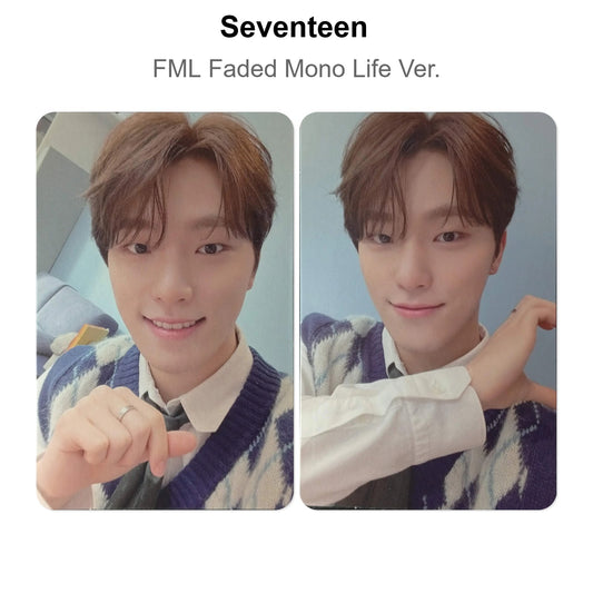 Seventeen FML Faded Mono Life Ver. Official Photocard