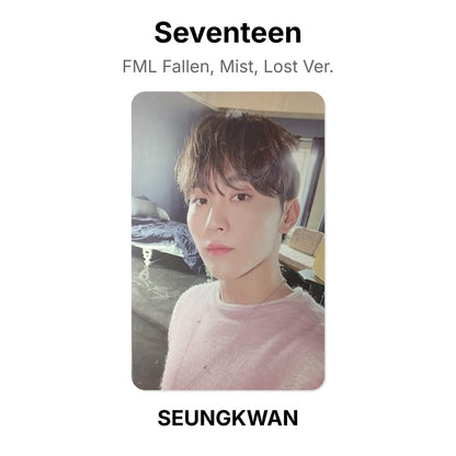 Seventeen FML Fallen, Mist, Lost Ver. Official Photocard