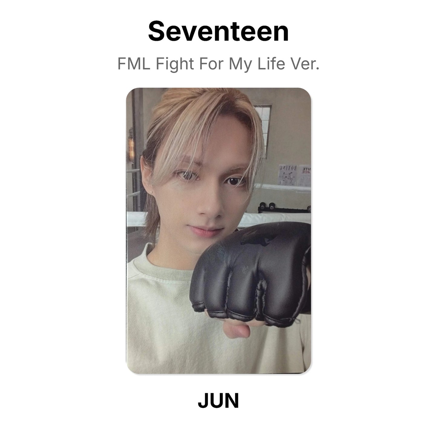 Seventeen FML Fight For My Life Ver. โฟโต้การ์ดของแท้