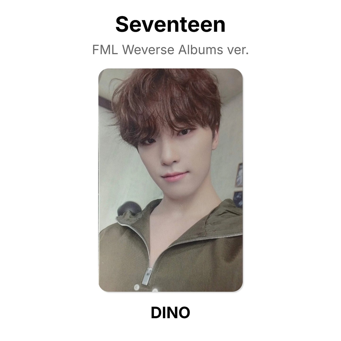 Seventeen FML Weverse Albums ver. โฟโต้การ์ดของแท้