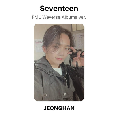 Seventeen FML Weverse Albums ver. โฟโต้การ์ดของแท้