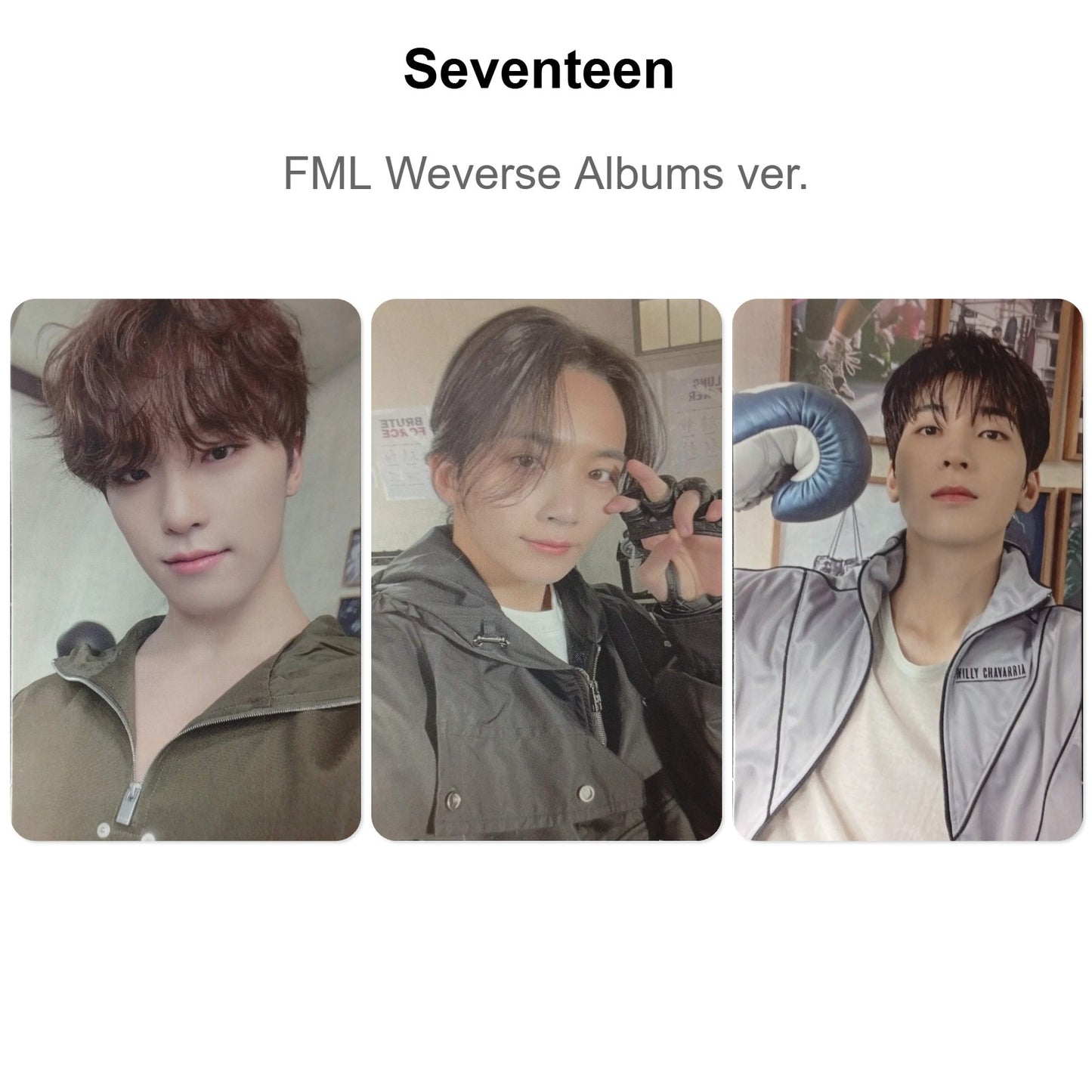 Seventeen FML Weverse Albums ver. โฟโต้การ์ดของแท้