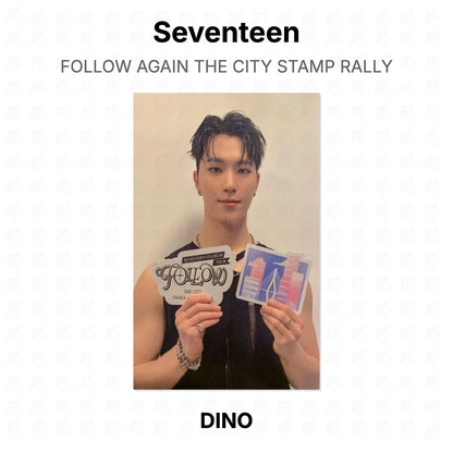 Seventeen FOLLOW AGAIN THE CITY STAMP RALLY Official Photocard