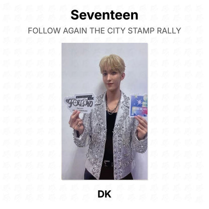 Seventeen FOLLOW AGAIN THE CITY STAMP RALLY Official Photocard